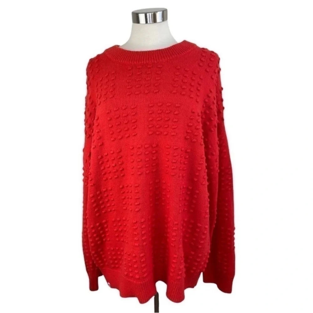 LEGO X Target NWT Textured Knit Red Sweater size XL